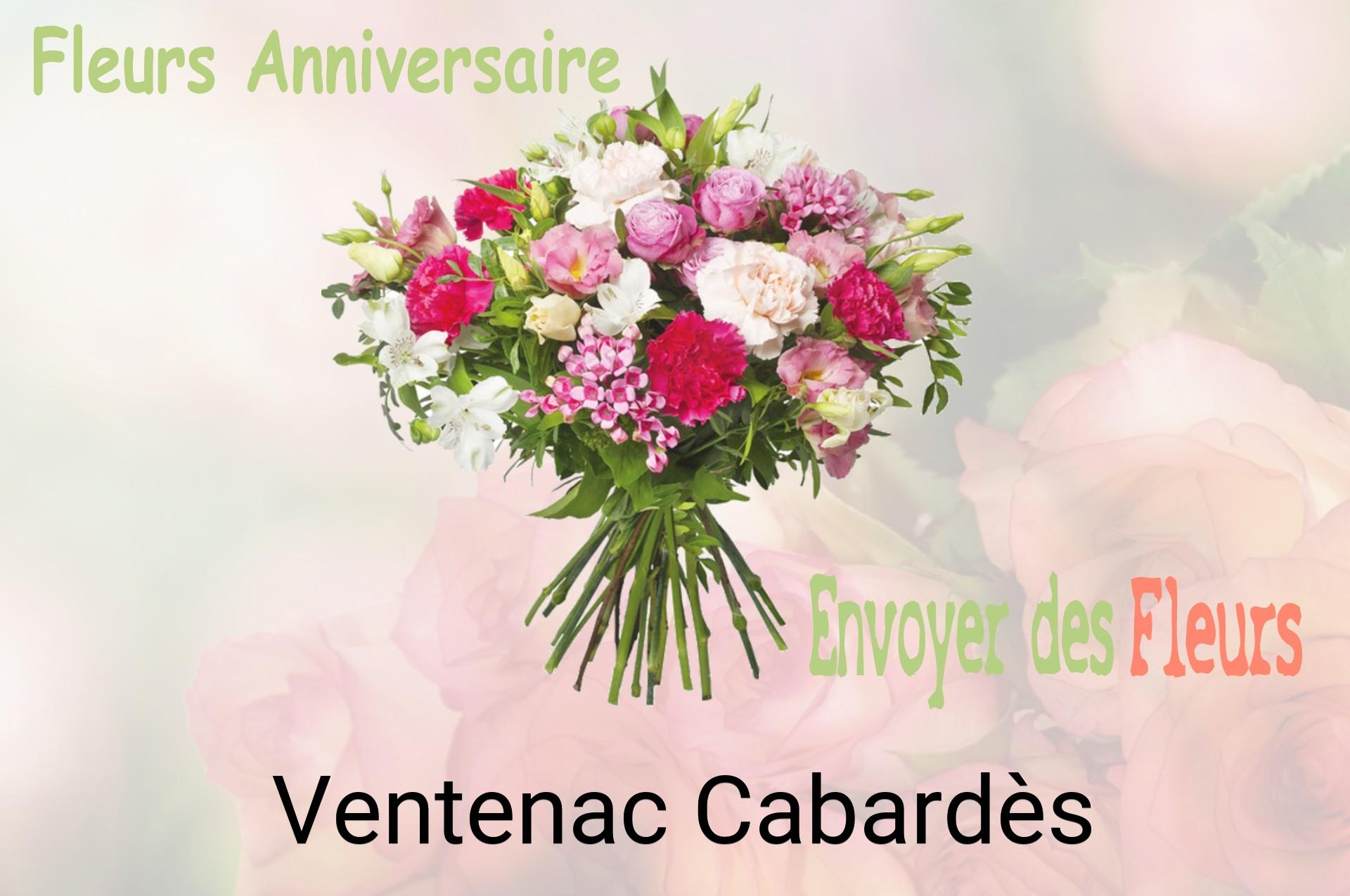 Bouquet de fleurs d’anniversaire livré à Ventenac-Cabardès